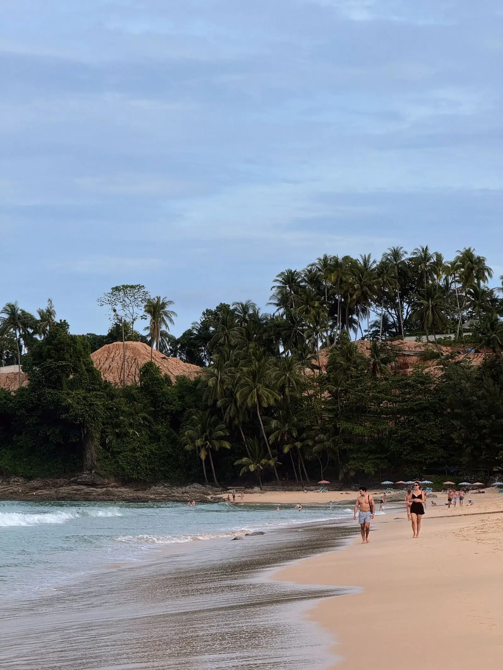 Quiet shoreline scene in Phuket, Thailand